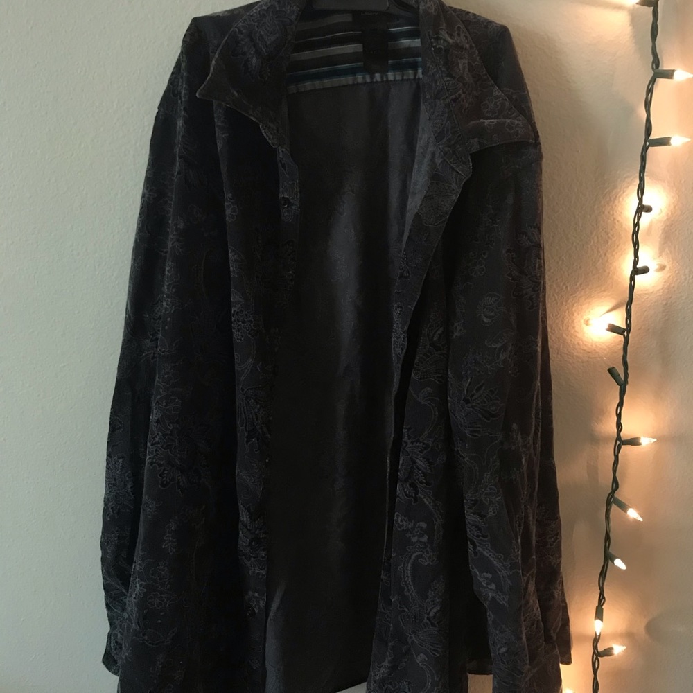 Corduroy button down shirt